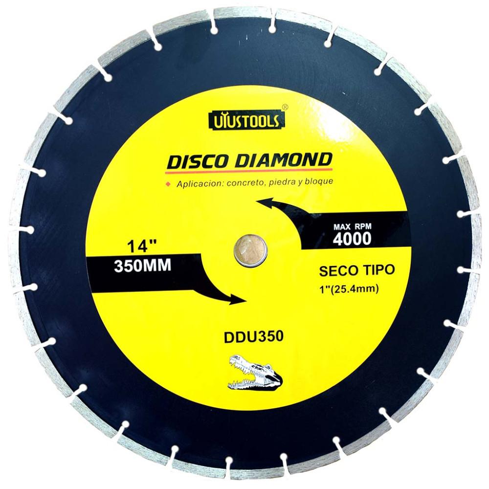 DDU350	DISCO DIAMANTADO PARA CONCRETO SECO 14"