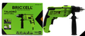 TALADRO PERCUTOR ELECTRICO 550W - 1/2" BRICKELL