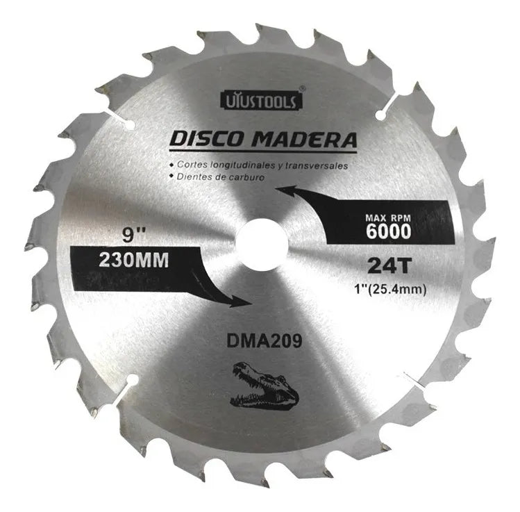 DMA209	DISCO MADERA 230  9 X 24T