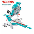 SIERRA INGLETEADORA TELESCOPICA 10″ 1800W INDUSTRIAL TOTAL