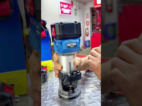 Rebordeadora Inalámbrica Dongcheng 20V 600W con 2 Baterías 4Ah | Router de Mano Profesional 10.000-30.000 RPM 1/4"