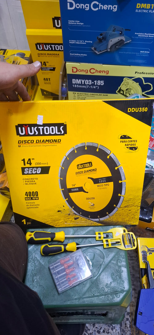 DDU350	DISCO DIAMANTADO PARA CONCRETO SECO 14"