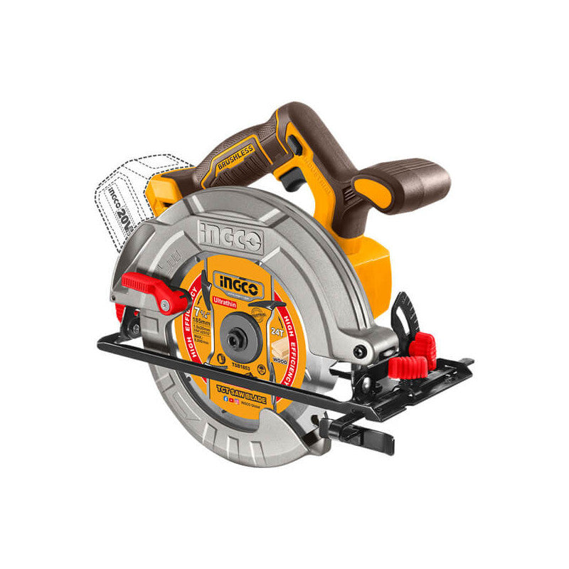 SIERRA CIRCULAR INALÁMBRICA 20V 7 1/4”  CSLI1851