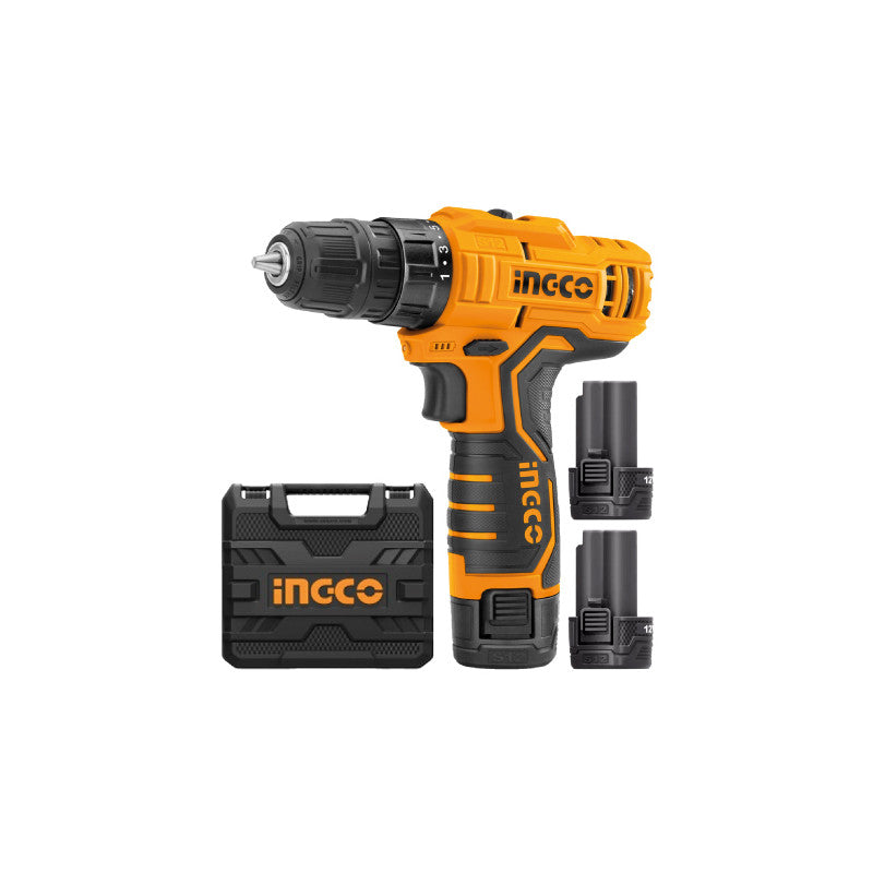 ATORNILLADOR 3/8 - 12V CON MALETA + 2 BATERIAS CDLI12202