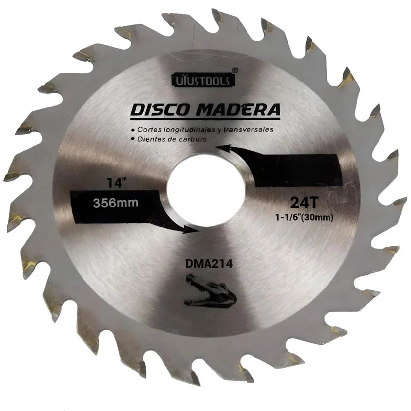 DMA214	DISCO MADERA 14 X 24T UYUSTOOLS