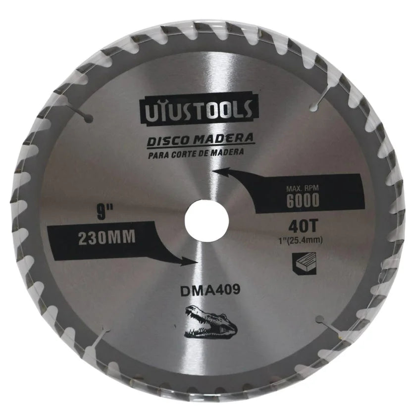 DMA409	DISCO MADERA 9 X 40T UYU